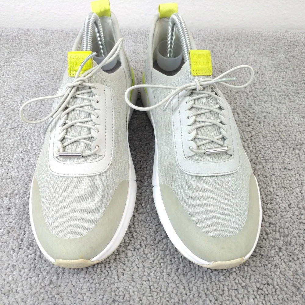 Cole Haan Grand Sport Stitchlite Womens 8.5 Shoes Light Gray Low Top Trainers